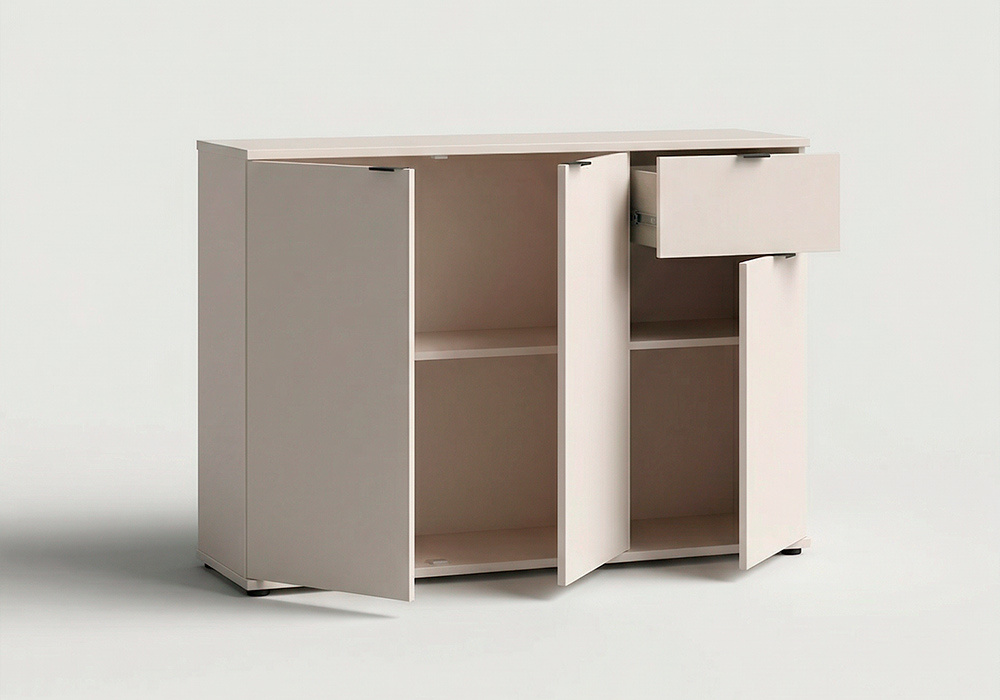 Aparador 3 puertas 1 cajón KUBO-3.4 sand