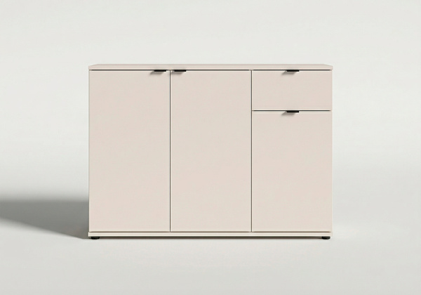 Aparador 3 puertas 1 cajón KUBO-principal sand