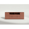 Mueble TV moderno KUBO-principal terracota Mueble TV moderno KUBO-principal terracota