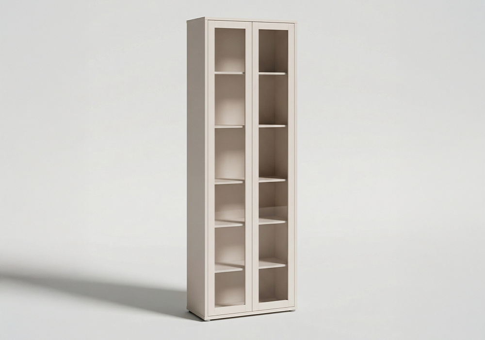 Vitrina 2 puertas cristal KUBO-3.4