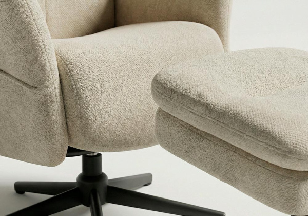 Sillón relax con reposapies SOMA-detalle