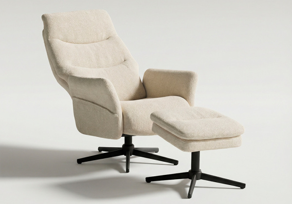 Sillón relax con reposapies SOMA-funcional