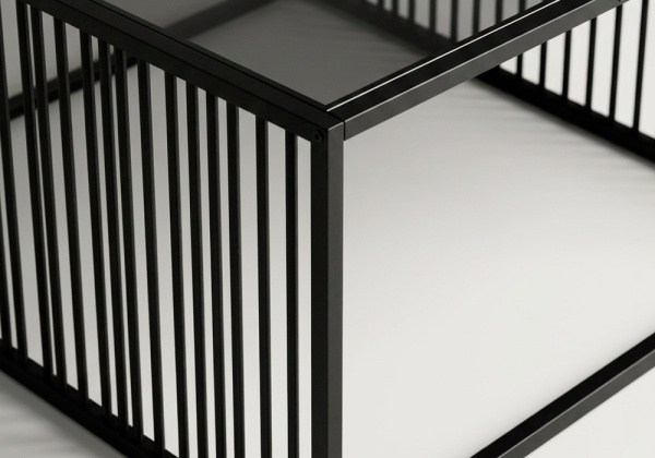 Mesa de centro cuadrada AKSEL-detalle