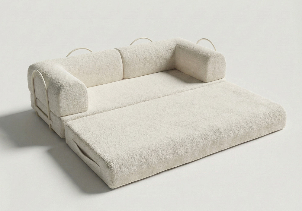 Sofá cama modular PIMBA-funcional beige