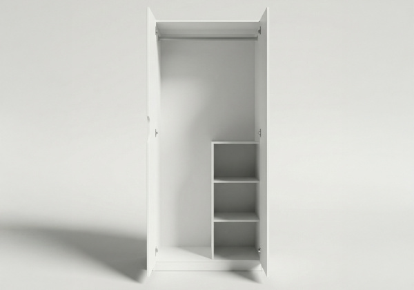 Armario 2 puertas batientes MORFEO-interior frente Armario 2 puertas batientes MORFEO-interior frente