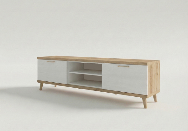 Mesa TV con patas PUGLIA-lado Mesa TV con patas PUGLIA-lado