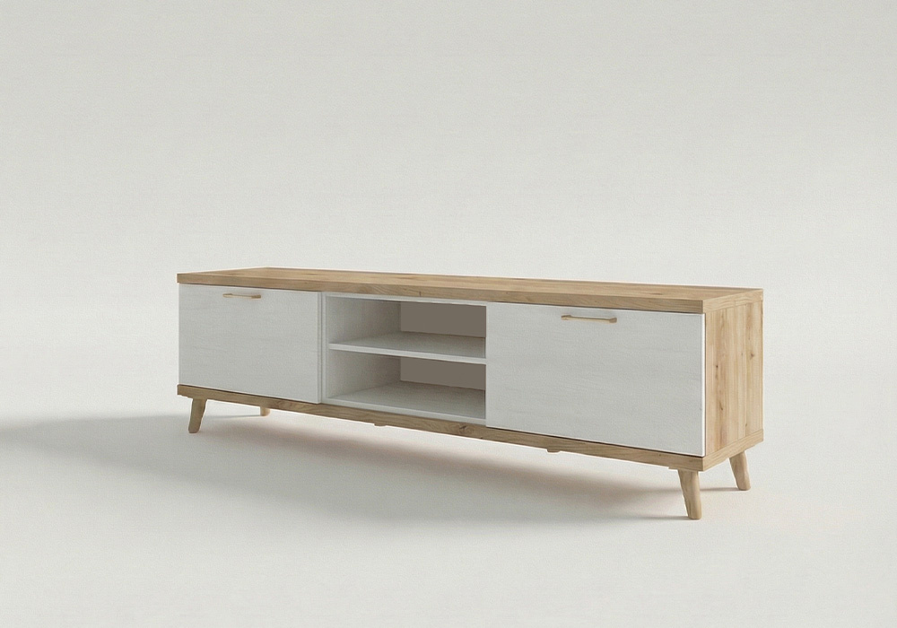 Mesa TV con patas PUGLIA-lado Mesa TV con patas PUGLIA-lado