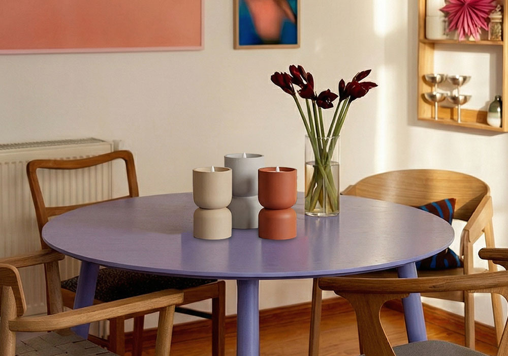 Vela LED CANDE-decoracion