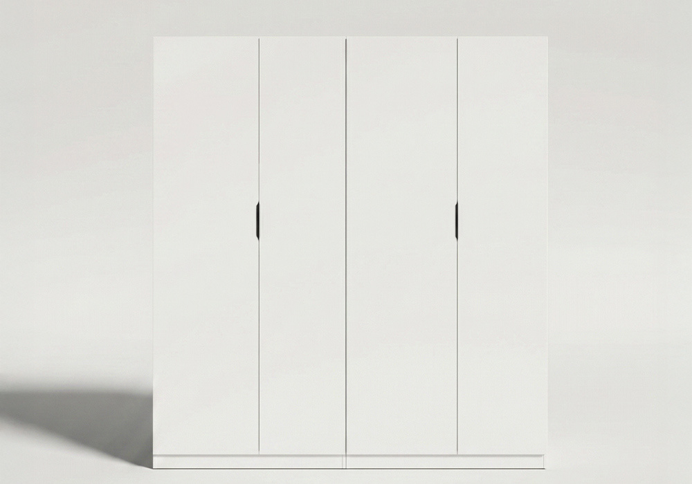 Armario 2 puertas batientes MORFEO doble cerrados