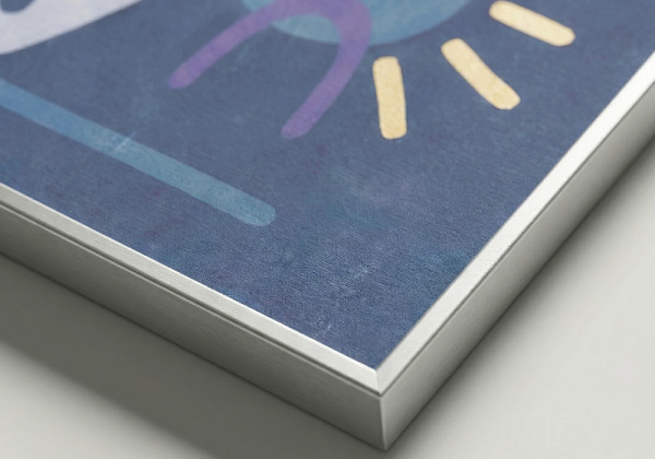 Cuadro abstracto FLIP detalle 1