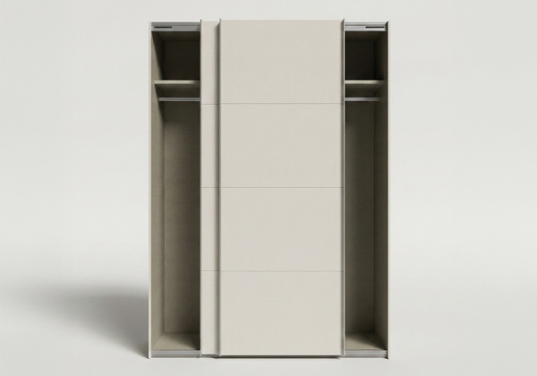 Armario 2 puertas correderas SEREN principal abierto