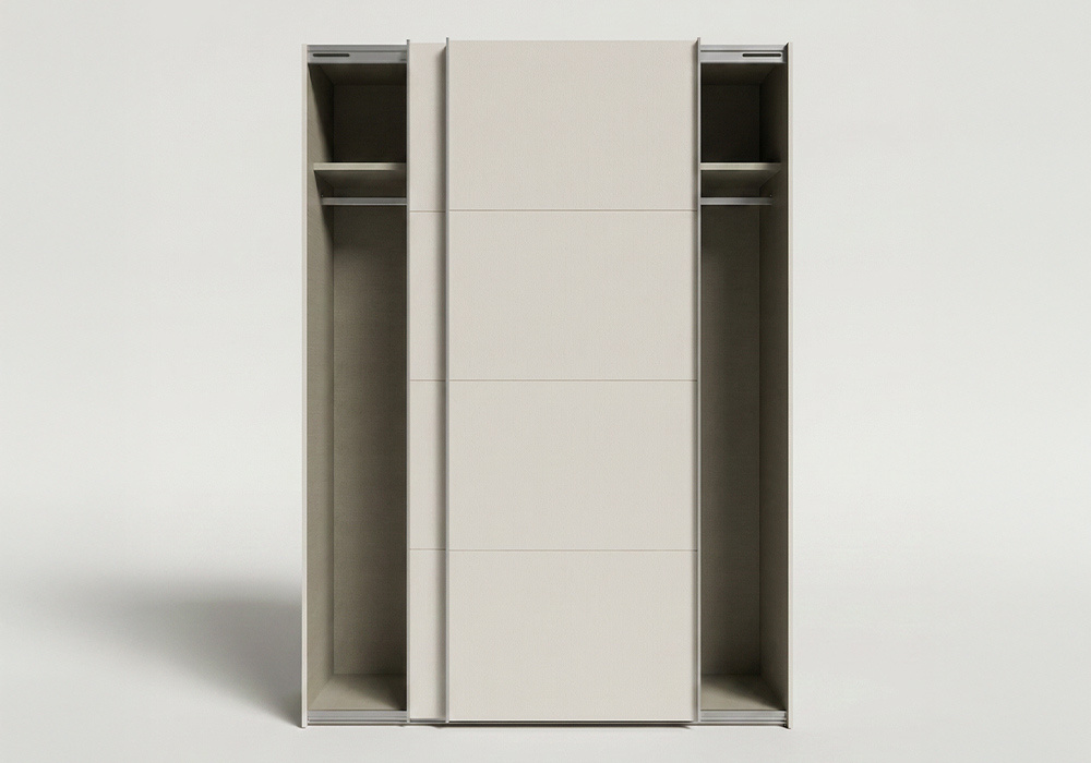 Armario 2 puertas correderas SEREN principal abierto