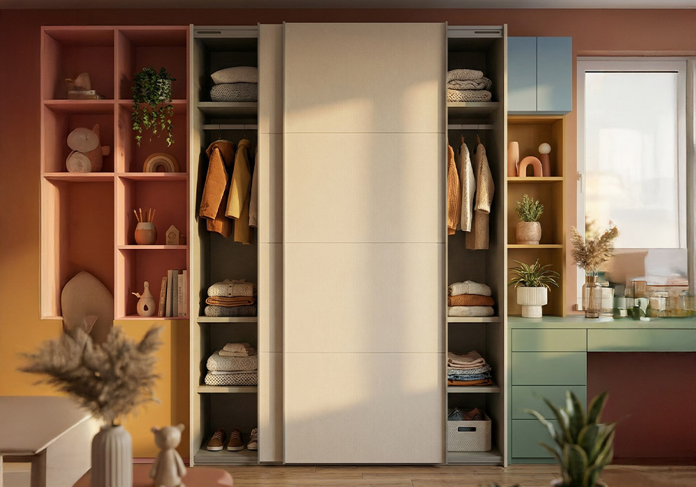 Armario 2 puertas correderas SEREN ambiente 2