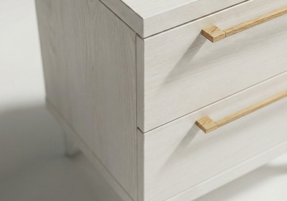 Mesita 2 cajones HESTIA-detalle