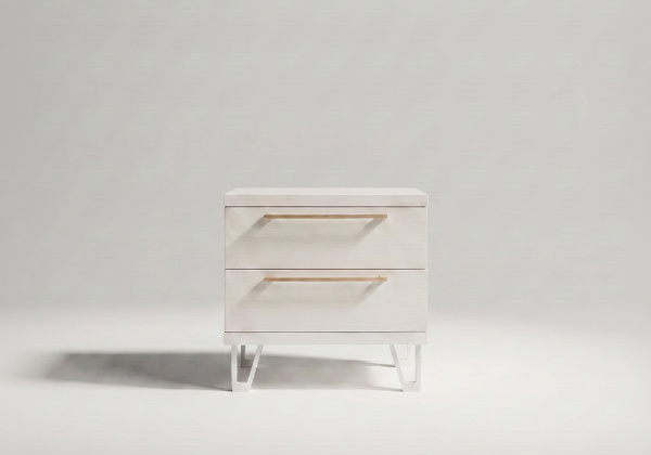 Mesita 2 cajones HESTIA-frente