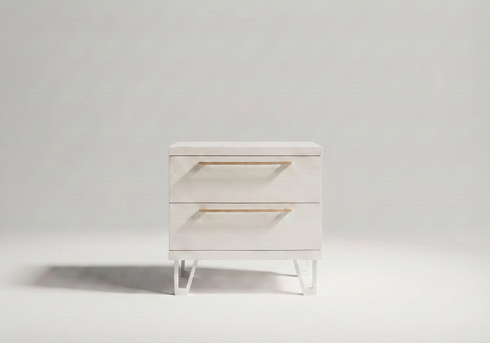 Mesita 2 cajones HESTIA-frente