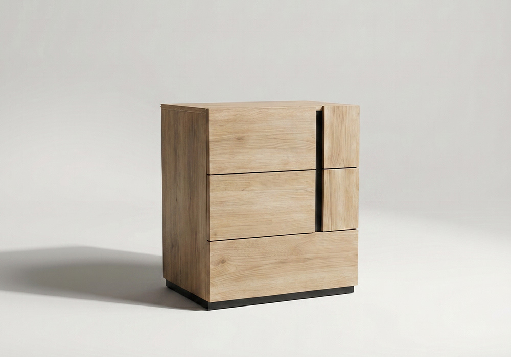 Mesita 3 cajones FLORIDA-lado