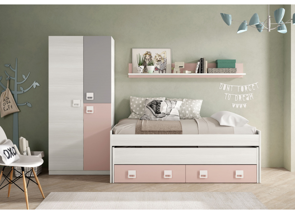 ARMARIO TRES PUERTAS CLARA