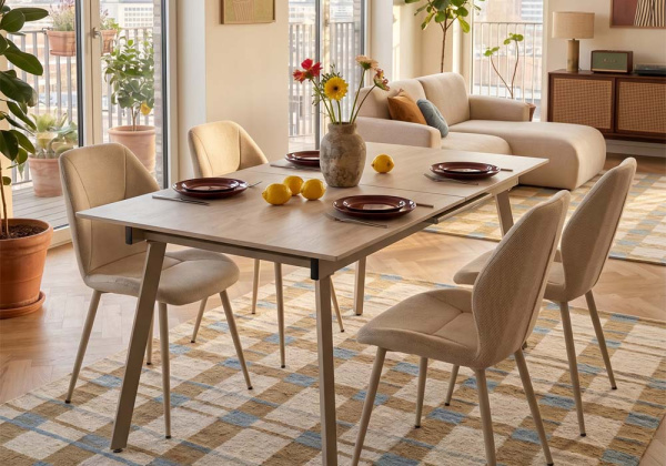 Mesa comedor extensible AXIS-ambiente Mesa comedor extensible AXIS-ambiente