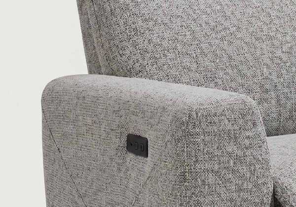 Sillón 1 plaza eléctrico 1 motor ROYAL detalle brazo Sillón 1 plaza eléctrico 1 motor ROYAL detalle brazo