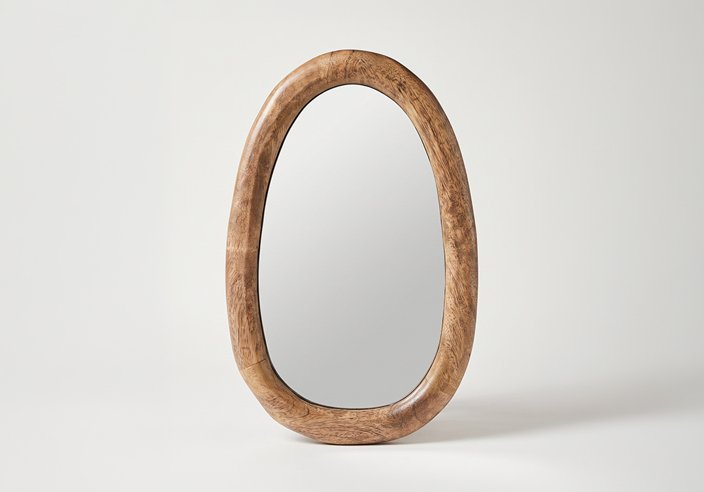 Espejo oval madera VEX