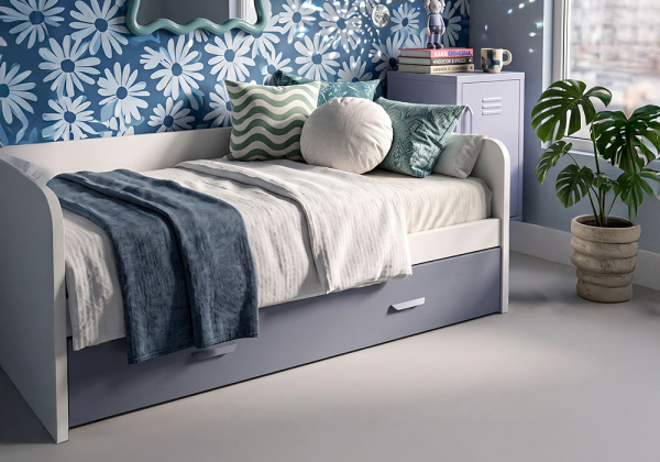 Cama nido de 90 ó 105 con somier de arrastre corban PLUS Cama nido de 90 ó 105 con somier de arrastre corban PLUS