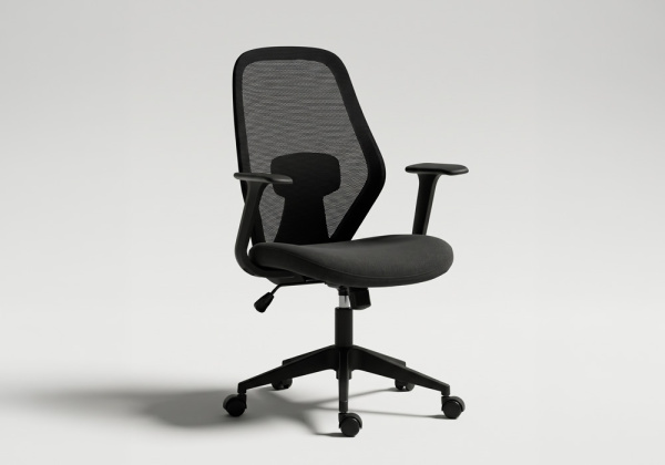 Silla oficina giratoria LIX antracita 3/4 Silla oficina giratoria LIX antracita 3/4