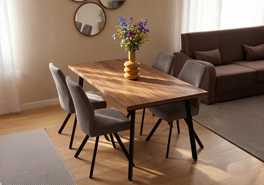 Mesa comedor rectangular extensible RIVA Mesa comedor rectangular extensible RIVA