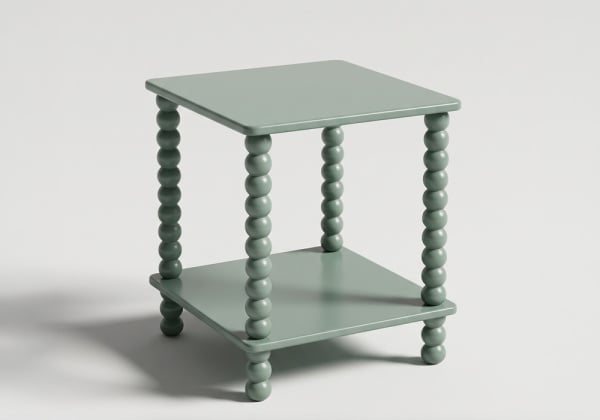 Mesa auxiliar verde CHAI 3/4
