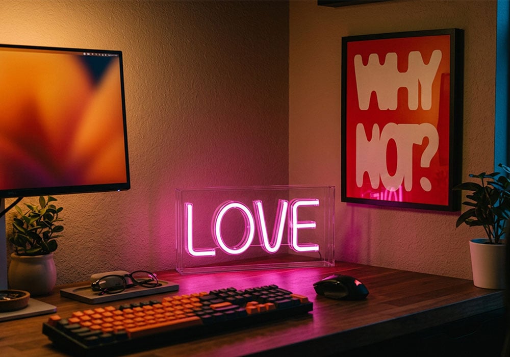 Neón led love NEON ambiente