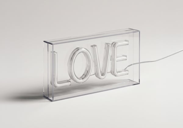 Neón led love NEON apagado Neón led love NEON apagado