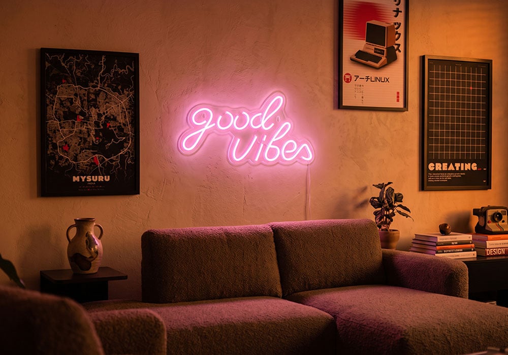 Neón led good vives DISCO