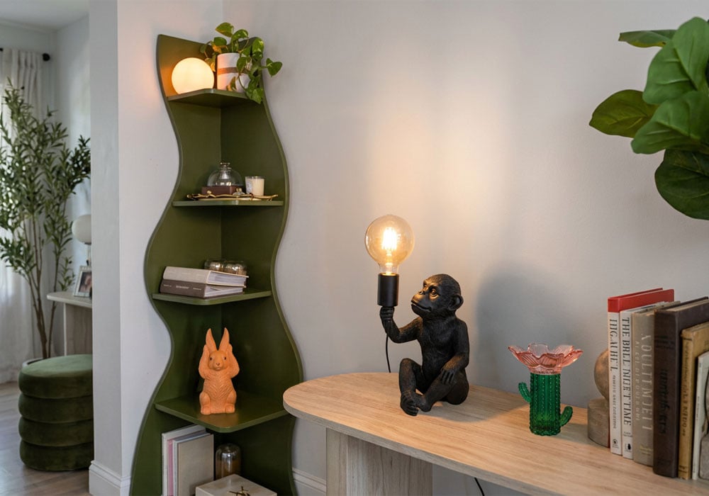 Lámpara sobremesa MONKEY foto decorada