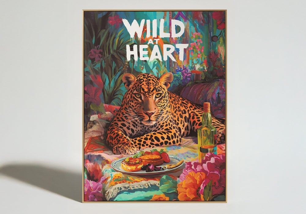 Cuadro lienzo WILD