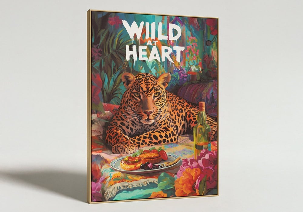 Cuadro lienzo WILD