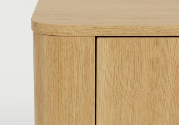 Mueble TV acabado en roble MORES Mueble TV acabado en roble MORES