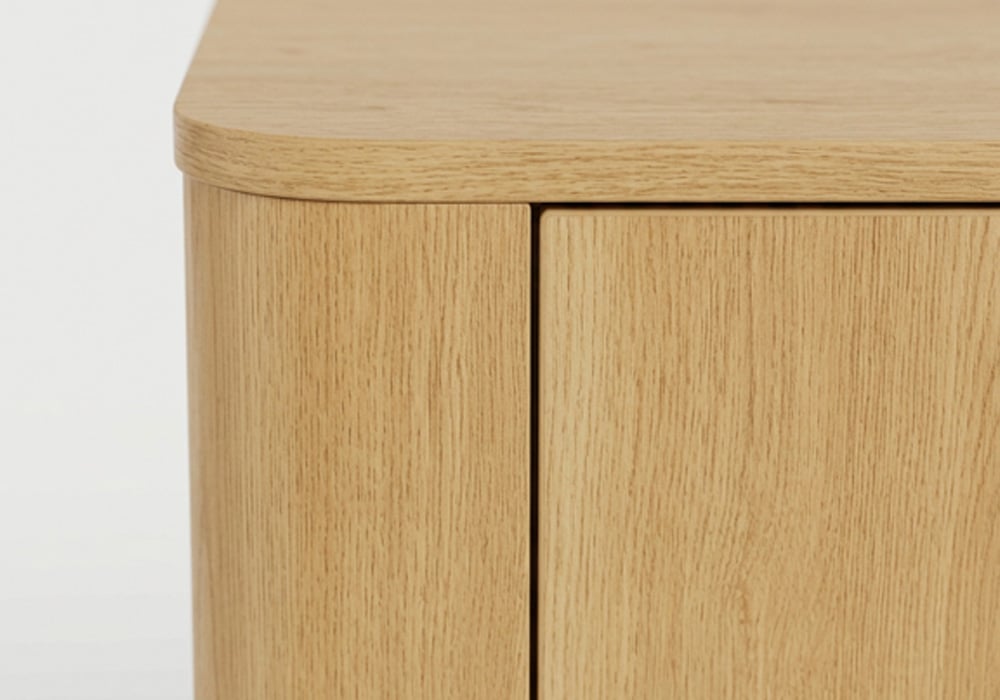 Mueble TV acabado en roble MORES Mueble TV acabado en roble MORES