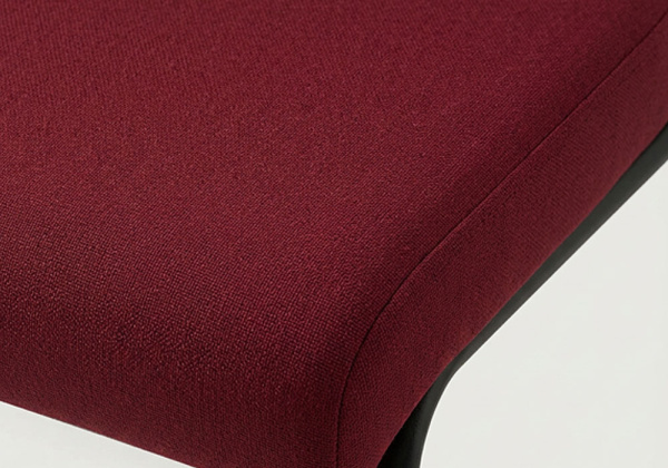 Silla apilable STACK GRANATE DETALLE