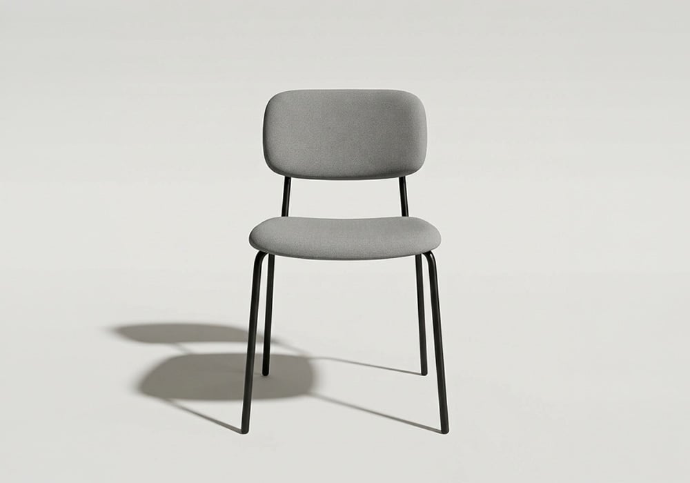 Silla apilable STACK GRIS