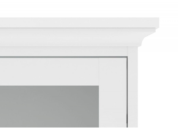 Vitrina dos puertas y dos cajones Viena