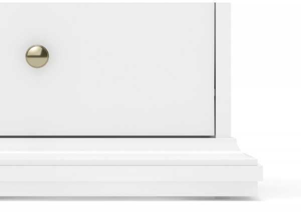 Vitrina dos puertas y dos cajones Viena