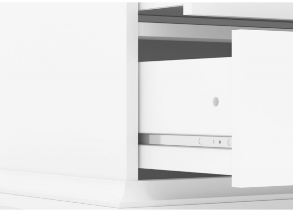 Vitrina dos puertas y dos cajones Viena