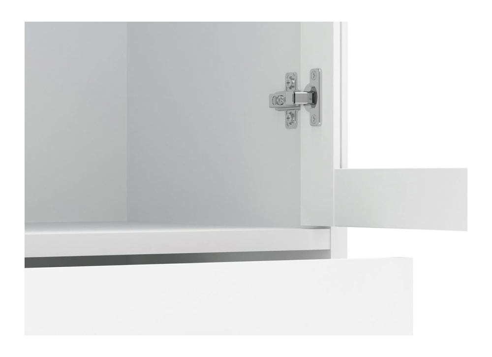 Vitrina dos puertas y dos cajones Viena