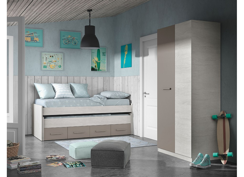 CAMA NIDO COMPACTA CURLY