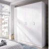 ARMARIO 4 PUERTAS BLANCO MAXIKOAN ARMARIO 4 PUERTAS BLANCO MAXIKOAN