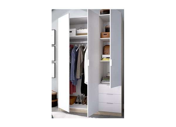 ARMARIO 3 PTAS+3 NATURAL E WLANCO KOAN