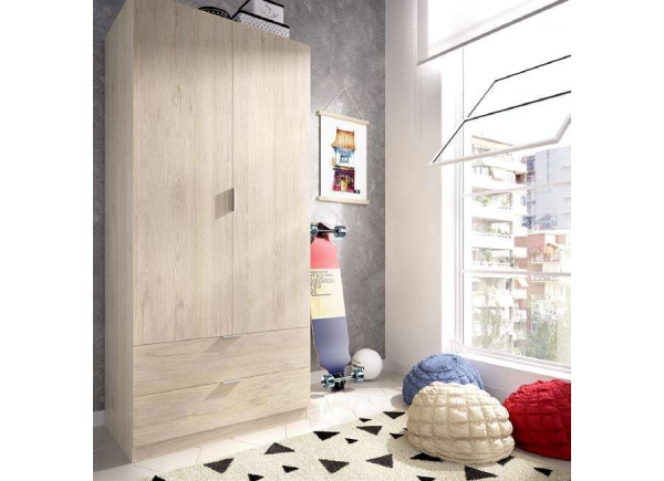 ARMARY 2 PTAS+2CAJ NATURAL KOAN