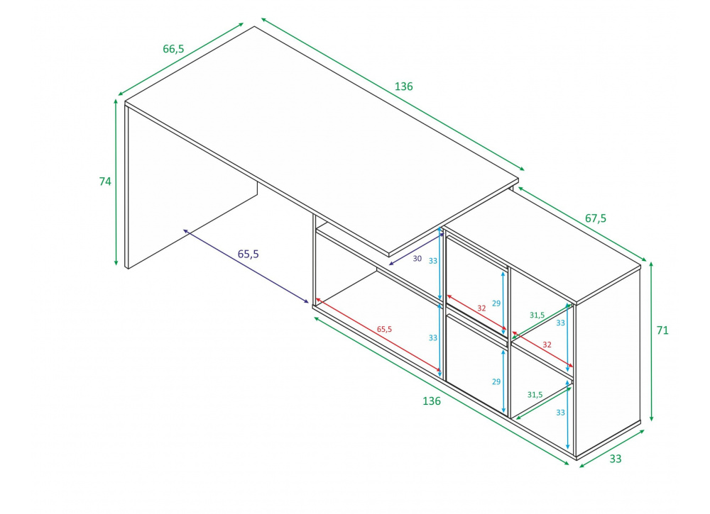 MESA DESPACHO PALMER