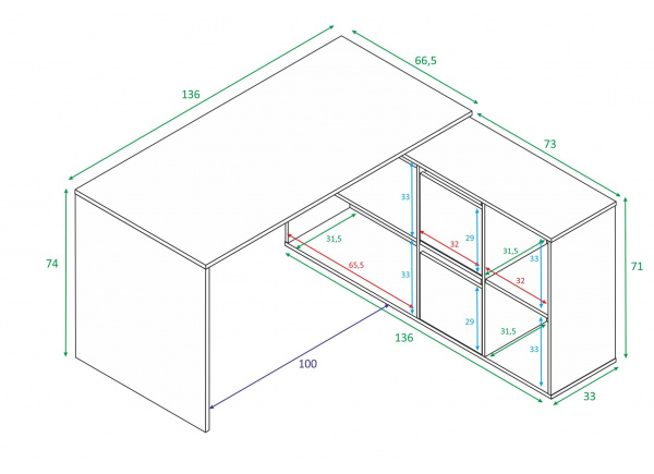 MESA DESPACHO PALMER