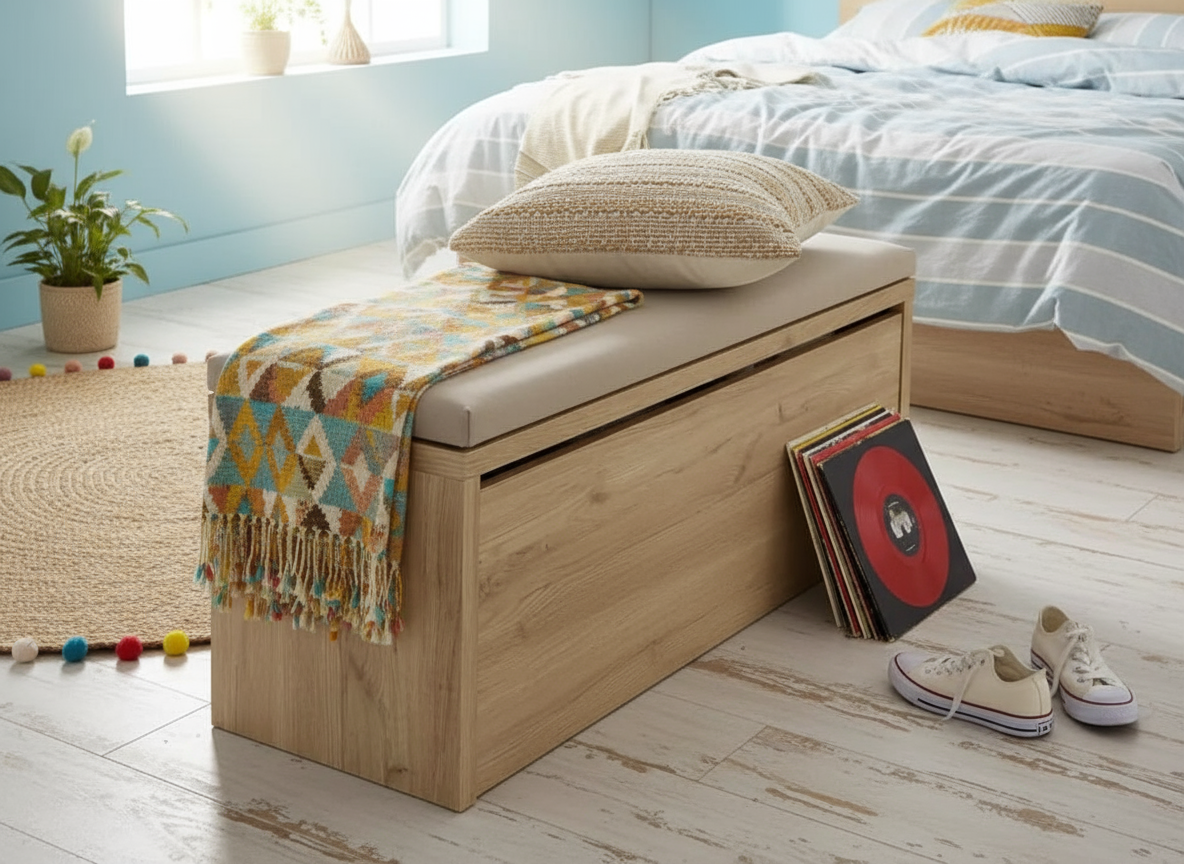 Arcón para pie de cama BASS